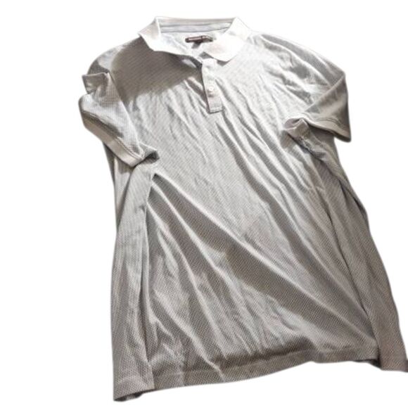 Michael Kors White Polo Shirt Classic Design - Picture 1 of 4